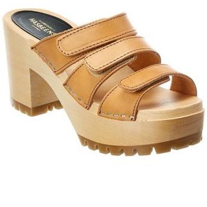 Swedish Hasbeen Brown Velcro Sandal